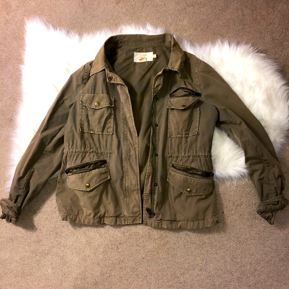 Army Green Spring Jacket